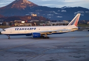 Transaero Airlines Boeing 777-212(ER) (EI-UNU) at  Salzburg - W. A. Mozart, Austria
