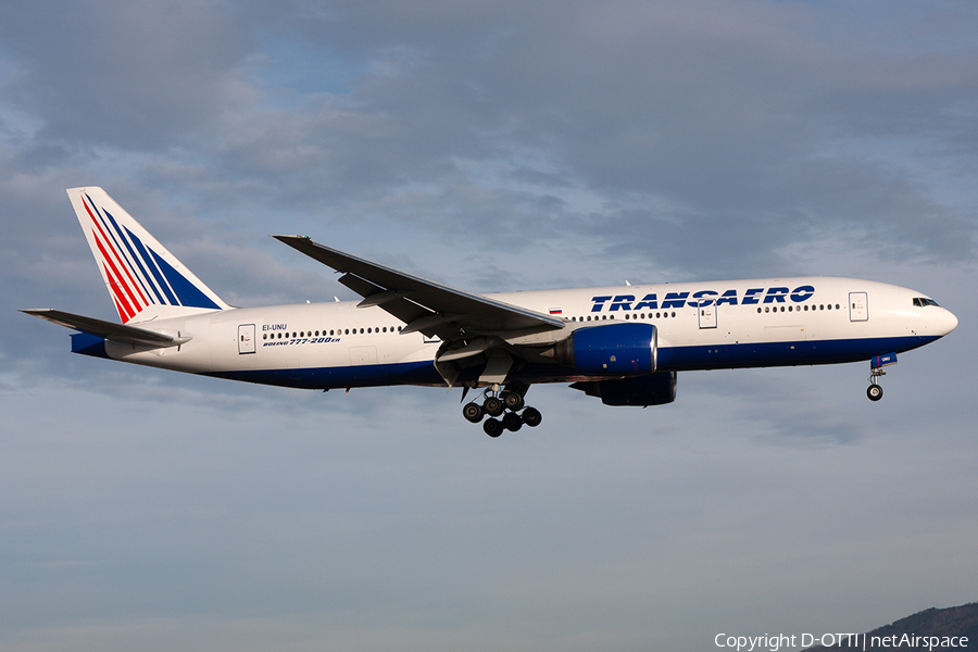 Transaero Airlines Boeing 777-212(ER) (EI-UNU) | Photo 331666