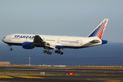 Transaero Airlines Boeing 777-212(ER) (EI-UNU) at  Tenerife Sur - Reina Sofia, Spain