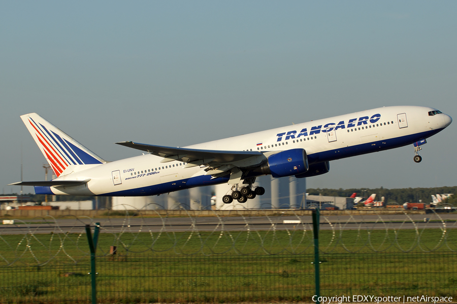 Transaero Airlines Boeing 777-222(ER) (EI-UNV) | Photo 277091