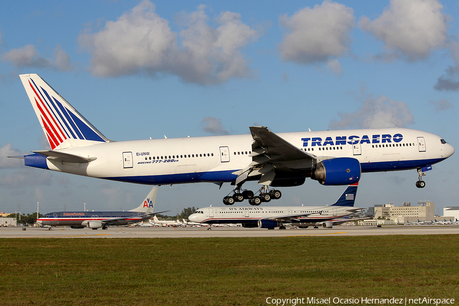 Transaero Airlines Boeing 777-222(ER) (EI-UNW) | Photo 182184