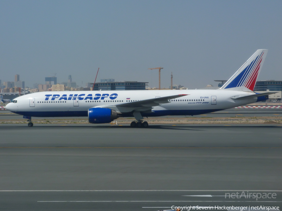 Transaero Airlines Boeing 777-222(ER) (EI-UNX) | Photo 204064
