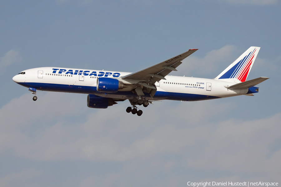 Transaero Airlines Boeing 777-222(ER) (EI-UNX) | Photo 529774