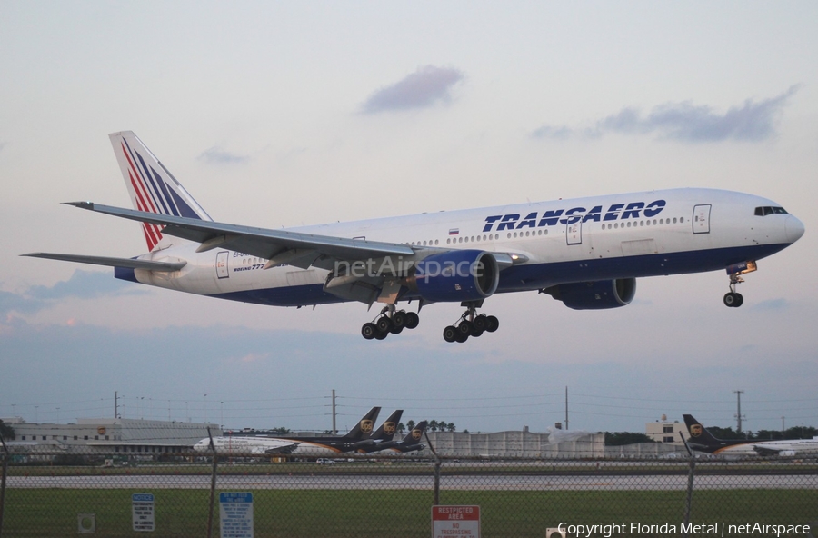 Transaero Airlines Boeing 777-222(ER) (EI-UNX) | Photo 297621