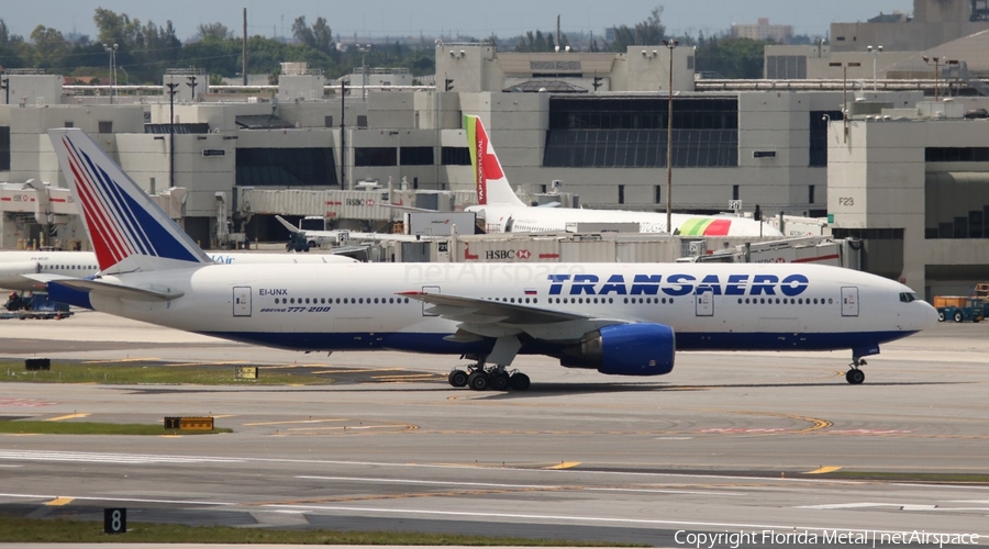 Transaero Airlines Boeing 777-222(ER) (EI-UNX) | Photo 299989