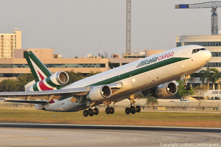 Alitalia Cargo McDonnell Douglas MD-11CF (EI-UPA) | Photo 10295