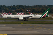 Alitalia Boeing 777-3Q8(ER) (EI-WLA) at  Milan - Malpensa, Italy