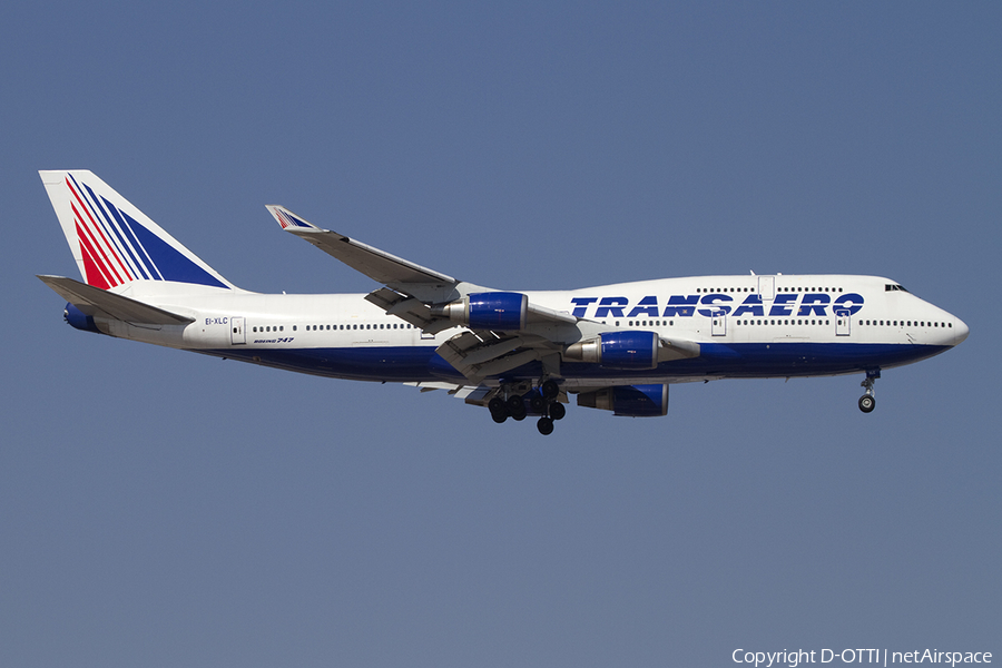 Transaero Airlines Boeing 747-446 (EI-XLC) | Photo 391365
