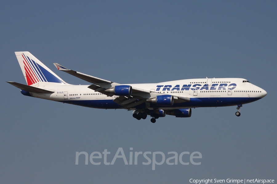 Transaero Airlines Boeing 747-446 (EI-XLD) | Photo 82891