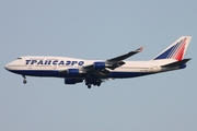 Transaero Airlines Boeing 747-446 (EI-XLD) at  Bangkok - Suvarnabhumi International, Thailand