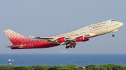 Rossiya - Russian Airlines Boeing 747-446 (EI-XLE) at  Barcelona - El Prat, Spain