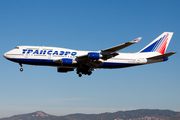 Transaero Airlines Boeing 747-446 (EI-XLE) at  Barcelona - El Prat, Spain