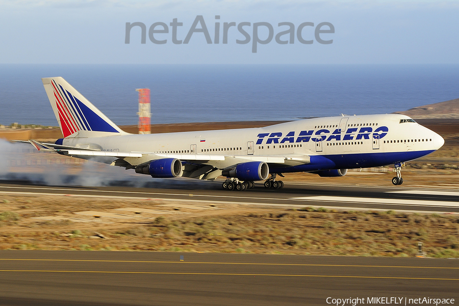 Transaero Airlines Boeing 747-446 (EI-XLG) | Photo 458005