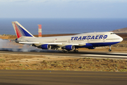 Transaero Airlines Boeing 747-446 (EI-XLG) at  Tenerife Sur - Reina Sofia, Spain