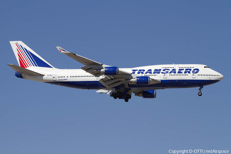 Transaero Airlines Boeing 747-446 (EI-XLI) | Photo 392863