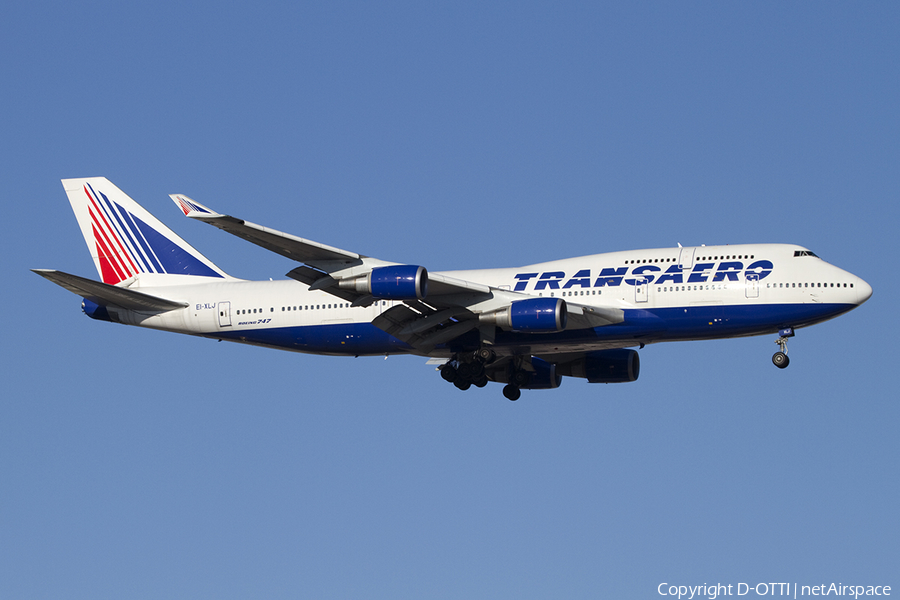 Transaero Airlines Boeing 747-446 (EI-XLJ) | Photo 392844