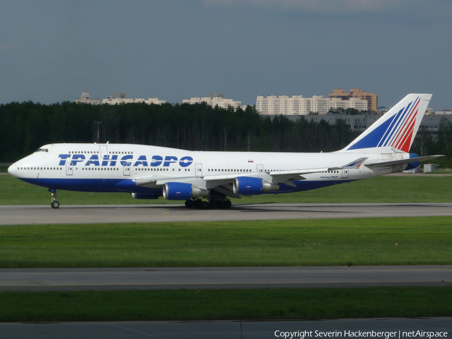 Transaero Airlines Boeing 747-446 (EI-XLJ) | Photo 183484