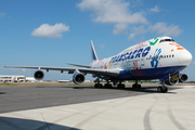 Transaero Airlines Boeing 747-412 (EI-XLK) at  Melbourne - International, United States