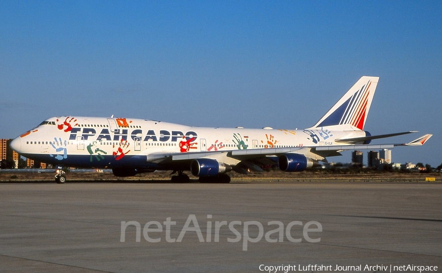 Transaero Airlines Boeing 747-412 (EI-XLK) | Photo 396424
