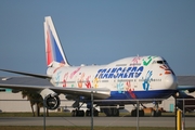 Transaero Airlines Boeing 747-412 (EI-XLK) at  Melbourne - International, United States