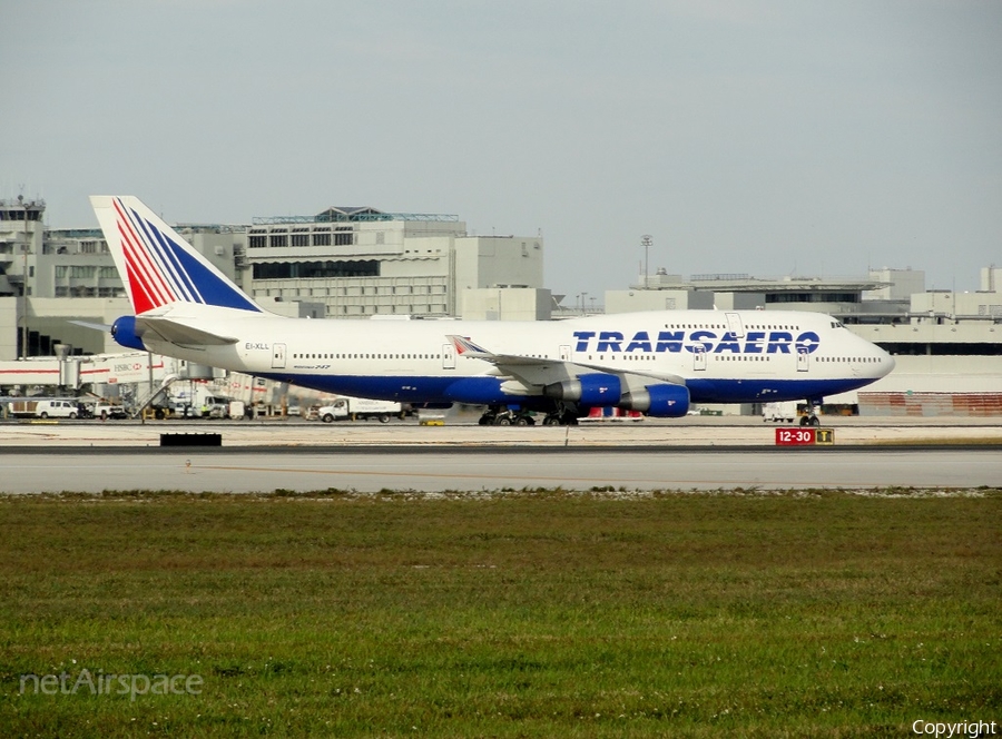 Transaero Airlines Boeing 747-412 (EI-XLL) | Photo 34282