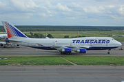 Transaero Airlines Boeing 747-412 (EI-XLL) at  Moscow - Domodedovo, Russia