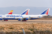 Transaero Airlines Boeing 747-412 (EI-XLL) at  Teruel, Spain