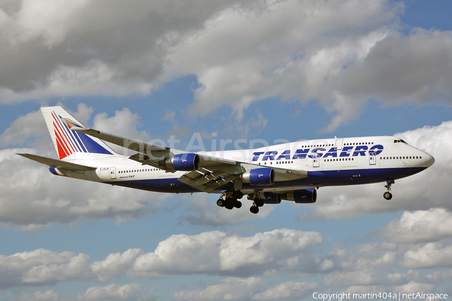 Transaero Airlines Boeing 747-412 (EI-XLM) | Photo 19666