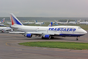 Transaero Airlines Boeing 747-412 (EI-XLM) at  Moscow - Domodedovo, Russia