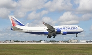 Transaero Airlines Boeing 747-412 (EI-XLM) at  Miami - International, United States