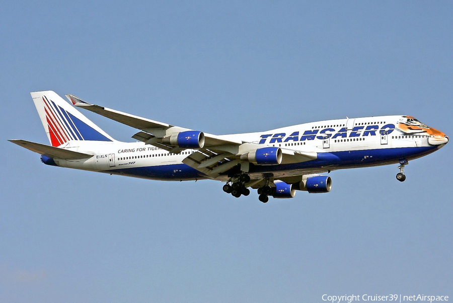 Transaero Airlines Boeing 747-412 (EI-XLN) | Photo 136117