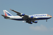 Transaero Airlines Boeing 747-412 (EI-XLN) at  Antalya, Turkey