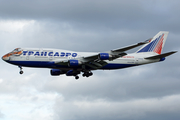 Transaero Airlines Boeing 747-412 (EI-XLN) at  Moscow - Vnukovo, Russia