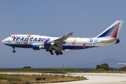 Transaero Airlines Boeing 747-412 (EI-XLO) at  Rhodes, Greece