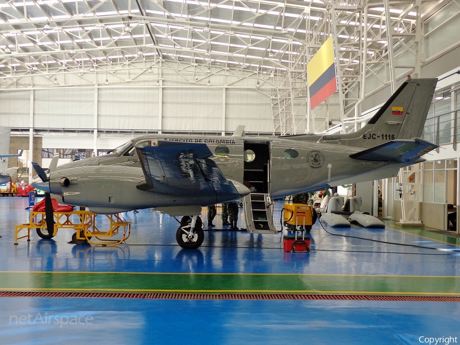 Colombian Army (Ejército Nacional de Colombia) Beech C90 King Air (EJC-1116) | Photo 30617
