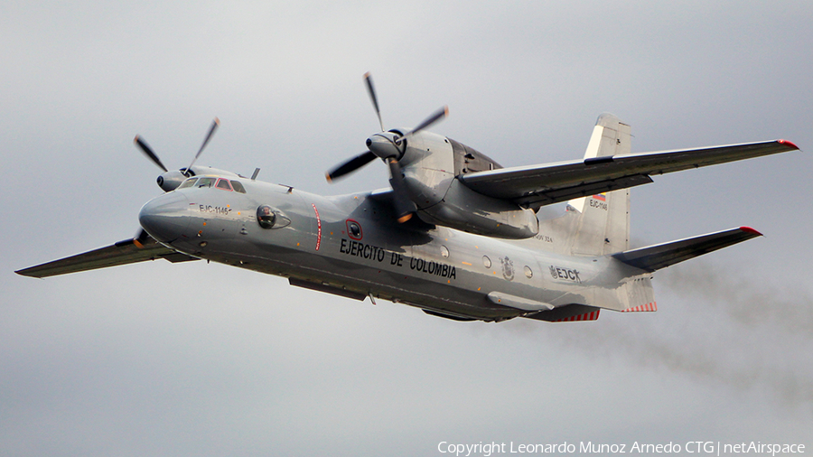 Colombian Army (Ejército Nacional de Colombia) Antonov An-32A (EJC-1146) | Photo 366293