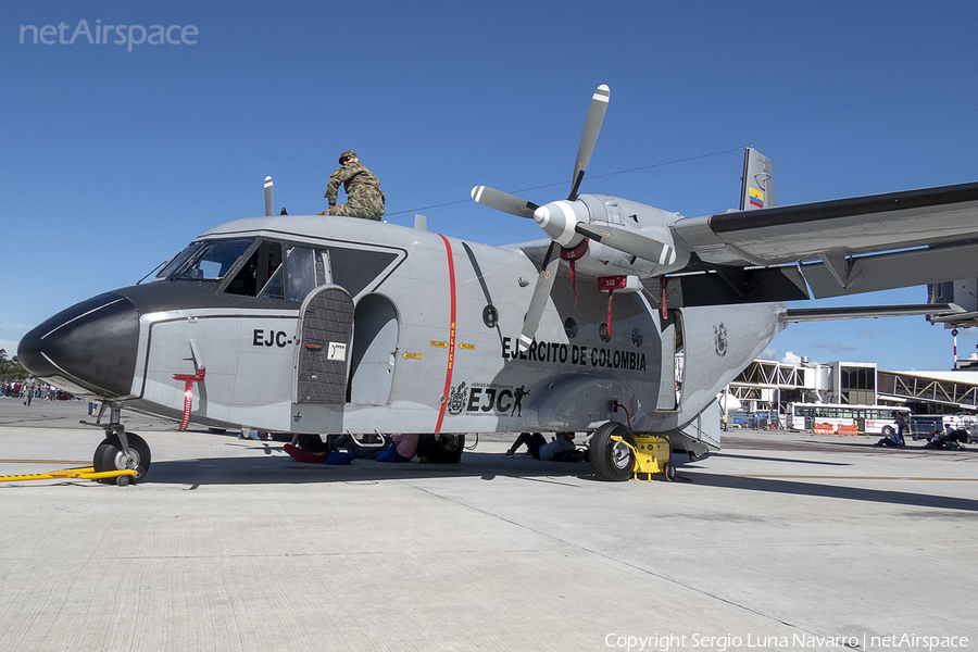 Colombian Army (Ejército Nacional de Colombia) CASA C-212-100 Aviocar (EJC1122) | Photo 451514