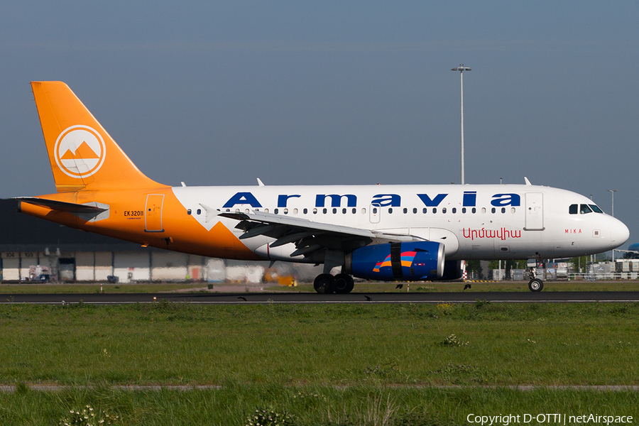 Armavia Airbus A319-132 (EK-32011) | Photo 199450