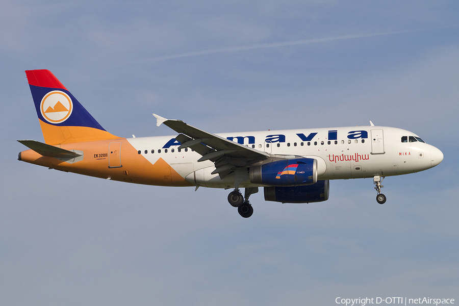 Armavia Airbus A319-132 (EK-32011) | Photo 313584