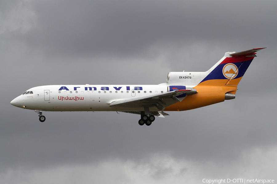 Armavia Yakovlev Yak-42D (EK-42470) | Photo 300832
