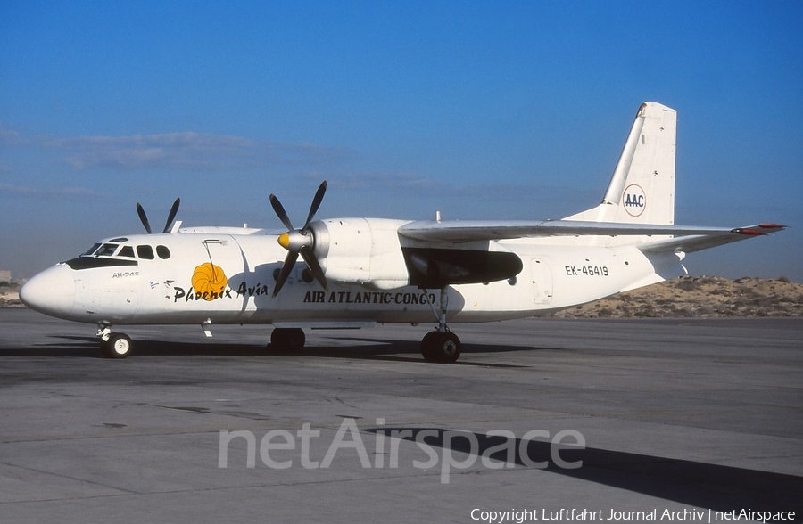 Air Atlantic Congo Antonov An-24B (EK-46419) | Photo 397127