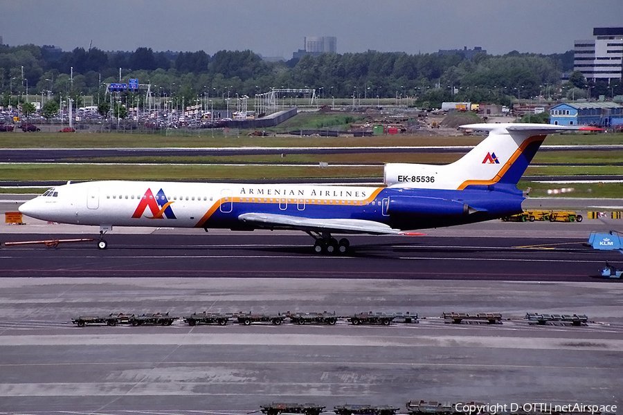 Armenian Airlines Tupolev Tu-154B-2 (EK-85536) | Photo 143056