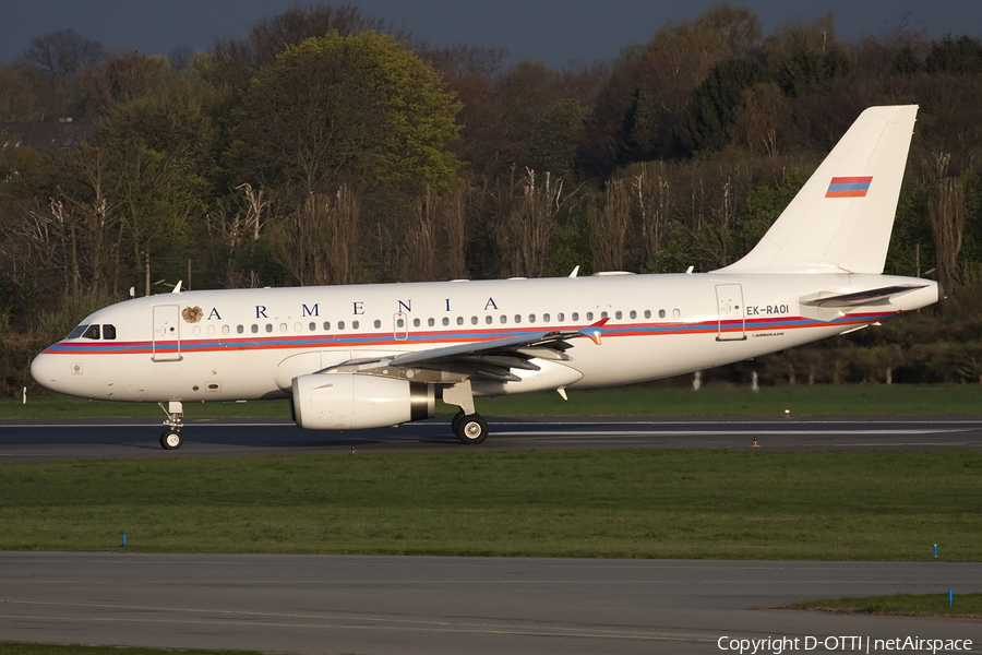 Armenian Government Airbus A319-132CJ (EK-RA01) | Photo 140188