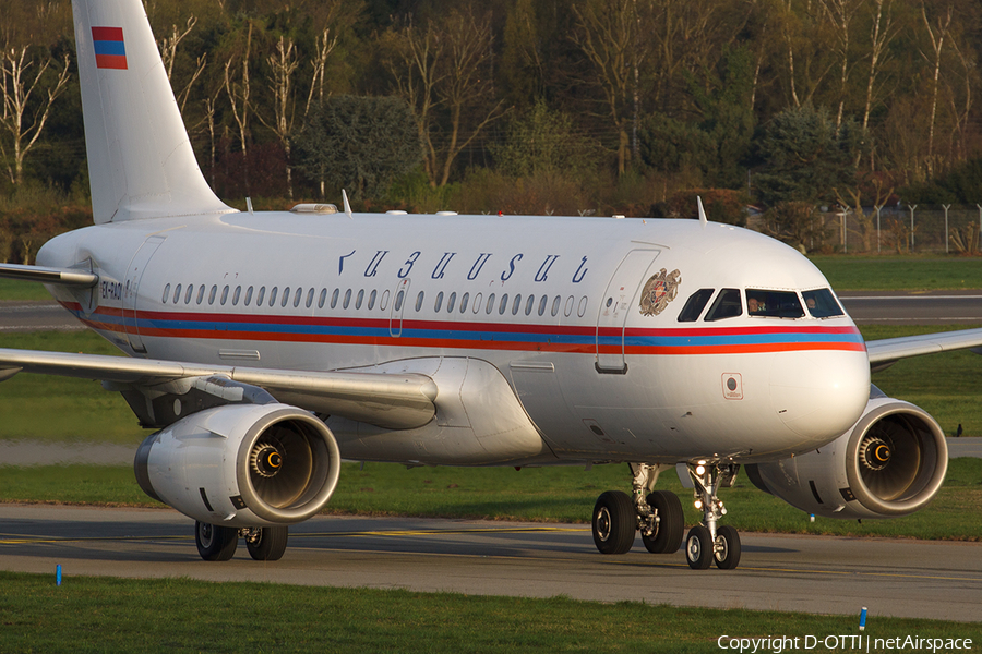 Armenian Government Airbus A319-132CJ (EK-RA01) | Photo 435404