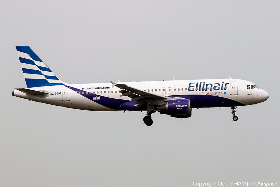 Ellinair Airbus A320-211 (EK32002) | Photo 240839