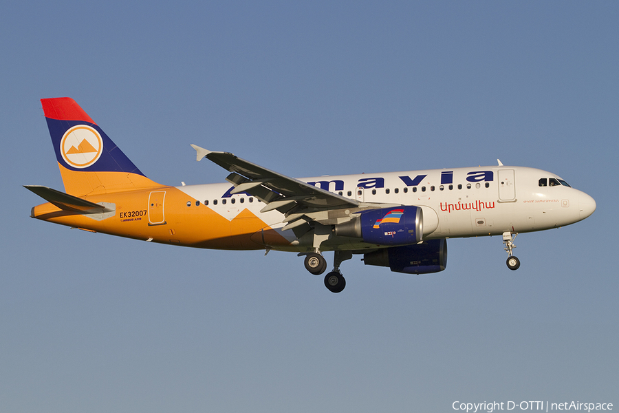 Armavia Airbus A319-111 (EK32007) | Photo 358323