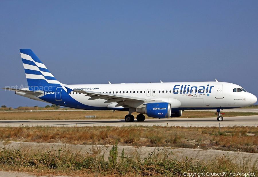 Ellinair Airbus A320-211 (EK32008) | Photo 289374
