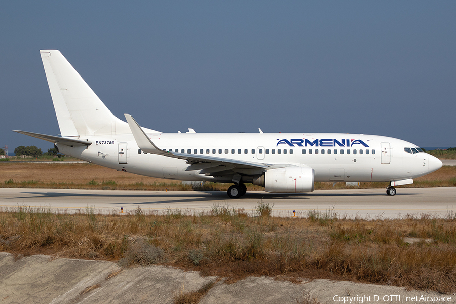 Aircompany Armenia Boeing 737-7CT (EK73786) | Photo 346759