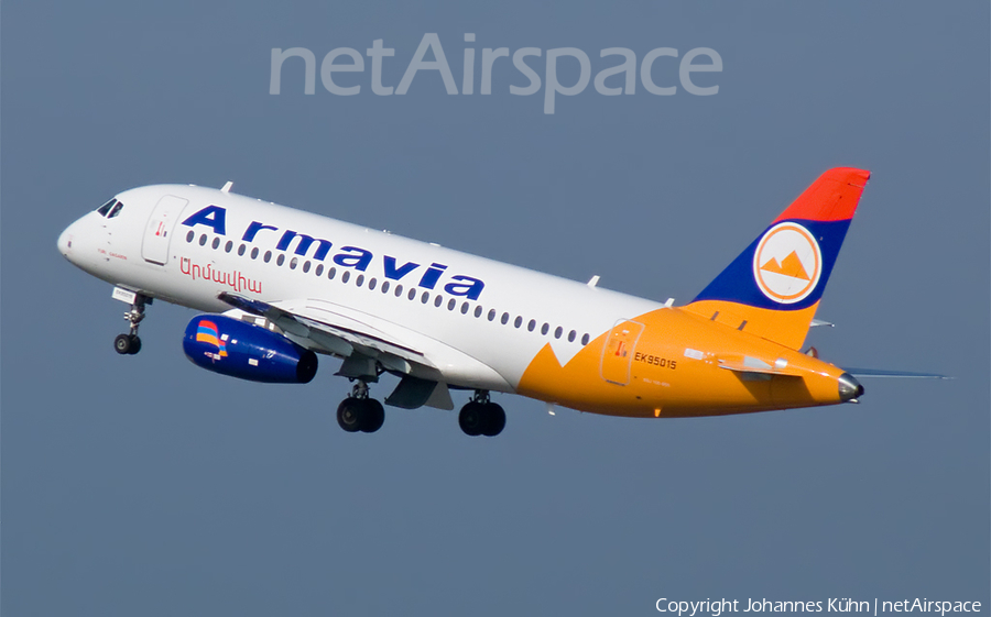 Armavia Sukhoi Superjet 100-95 (EK95015) | Photo 180205