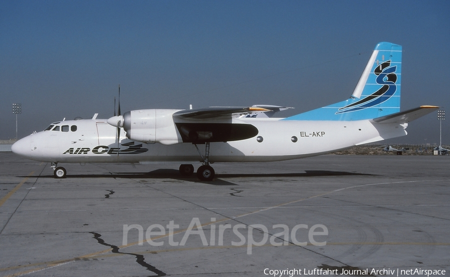 Air Cess Antonov An-24RT (EL-AKP) | Photo 410083